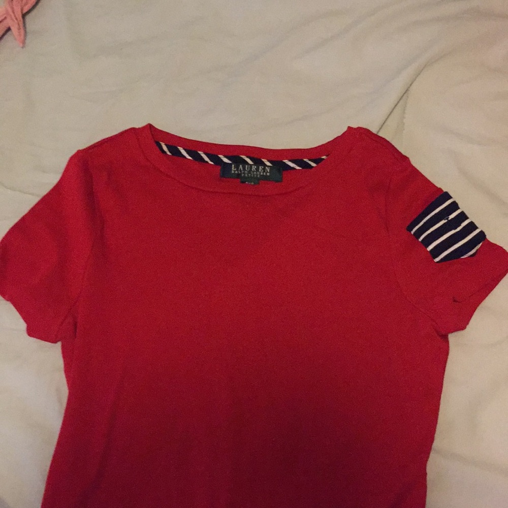 Red Ralph Lauren Top